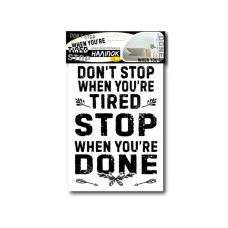Набір декоративних наліпок А3 "Dont stop"НДН-03-1 Апельсин