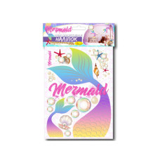Набір декоративних наліпок А3 "Mermaid"НДН-02-2 Апельсин