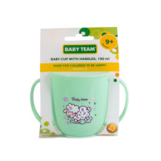Дитяча чашка з ручками "Вівця" 6008, 190 мл BABY TEAM