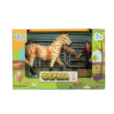 Дитячий іграшковий набір "Ферма" Q9899-X3_1 кінь з парканом Kids Team