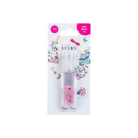 Дитяча олійка-блиск для губ Aqua Fleur T22004 з рожевими квітами Lukky
