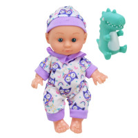 Дитяча Лялька-Пупс "Cute baby" HX623-5/7 з іграшкою Фіолетовий Bambi