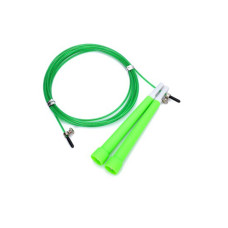 Скакалка швидкісна MS 3765(Green) 290 см, ручка пластик, мотузка гума+метал Bambi