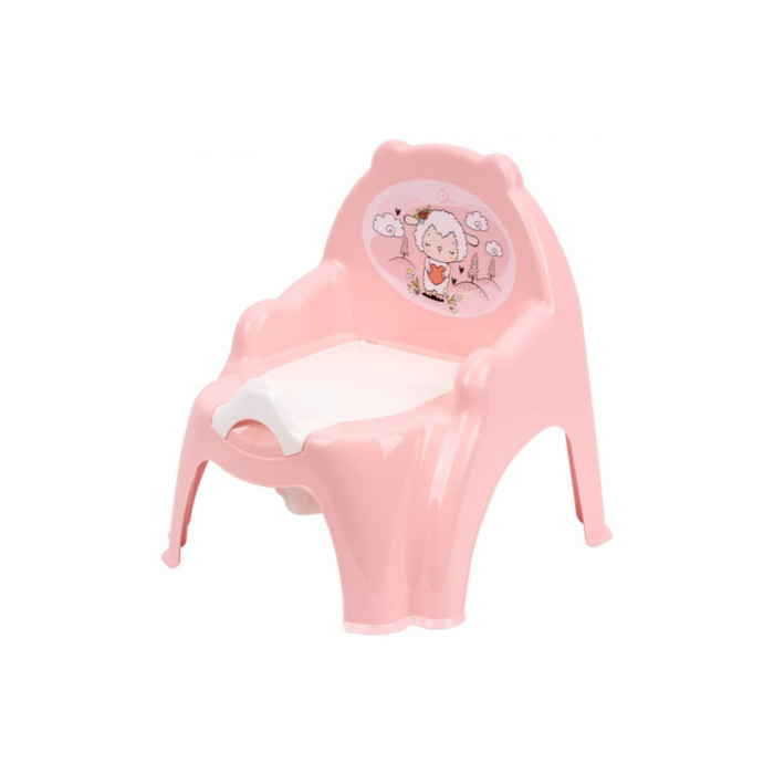 Дитячий горщик-крісло 1294TXK(Pink) без музики Технок