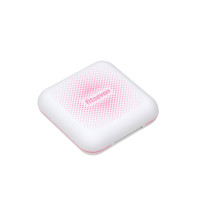 Кейс для капсул Fitseven UZSPACE TP005WP, білий з ромбами UZspace