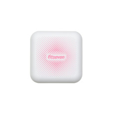 Кейс для капсул Fitseven UZSPACE TP005WP, білий з ромбами UZspace
