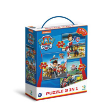 Пазл дитячий 3 в 1 "Готові до роботи" 200579, 25, 36, 54, 115 елементів DoDo Toys