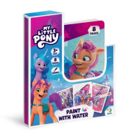 Водні розмальовки-розвивайки "My Little Pony" 200445, 8 сторінок DoDo Toys