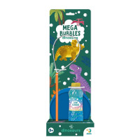 Мильні бульбашки "Mega Bubbles Динозаври" 500122 з тарілкою 450 мл DoDo Toys