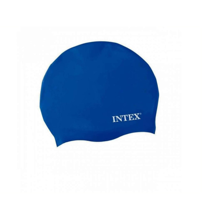 Шапочка для плавання 55992(Blue) синій Intex