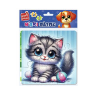Дитячий м'який пазл "Котик та песик" VT1102-37, 25 елементів Vladi Toys