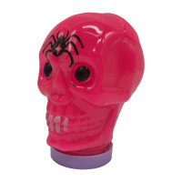 Дитячий антистрес-слайм Череп Skull 80174, 100 мл Рожевий Lovin