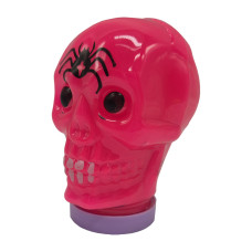 Дитячий антистрес-слайм Череп Skull 80174, 100 мл Рожевий Lovin