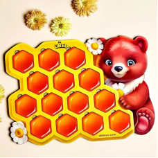 Дитячий пазл сортер "Меморі стільники" (ПСД277) PSD277 Ubumblebees