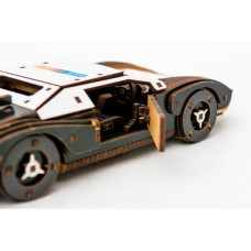 Дерев’яний 3D конструктор Fast car Gt Puz-26916, 164 деталі PuzzleOK