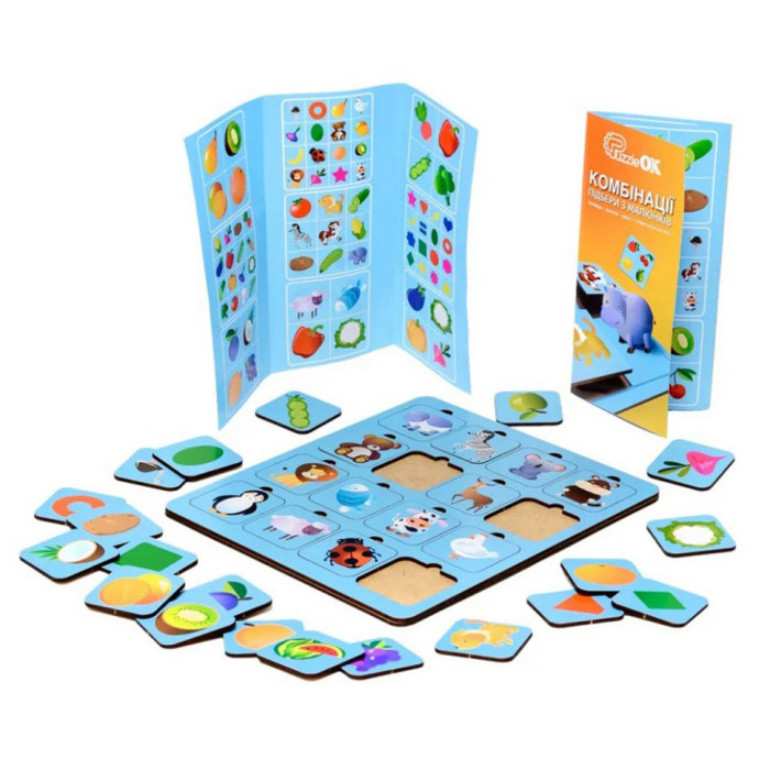 Розвиваюча іграшка для дітей Комбінації Puz-88894 PuzzleOK