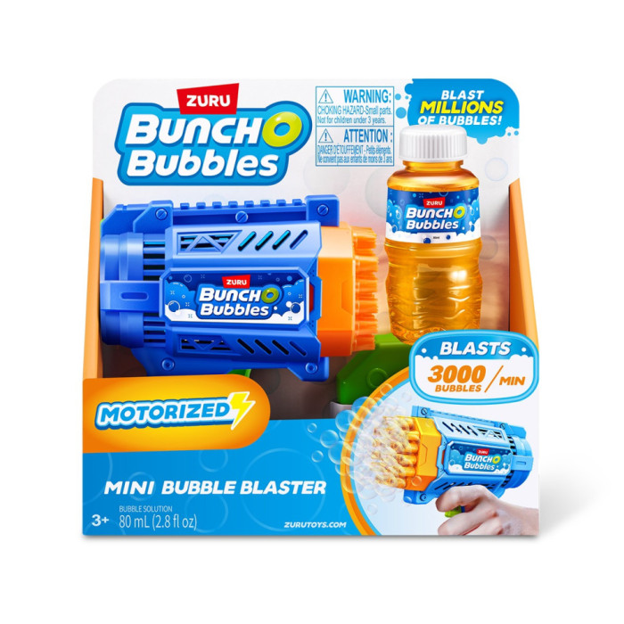 Ігровий набір Бластер із мильними бульбашками Bunch O Bubbles 11347 серії Mini ZURU