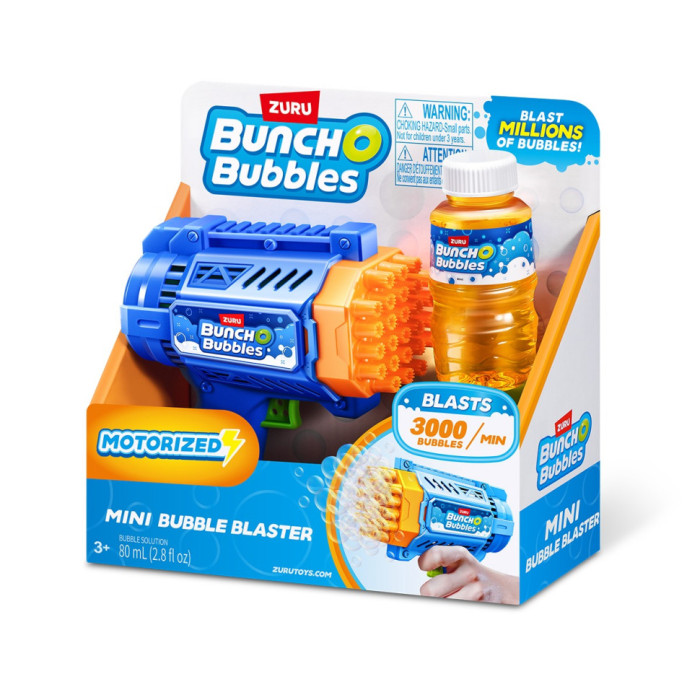 Ігровий набір Бластер із мильними бульбашками Bunch O Bubbles 11347 серії Mini ZURU