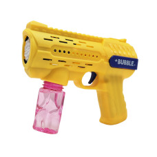 Мильні бульбашки Пістолет QW026(Yellow) 17 см зі світлом Bambi