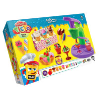 Дитяче тісто для ліплення "Master Do"Фабрика морозива TMD-06-01 з пресом Danko Toys