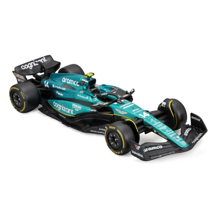 Колекційна автомодель "Aston Martin AMR23 (2023)" Bburago 18-38090, 1:43 масштаб Bburago