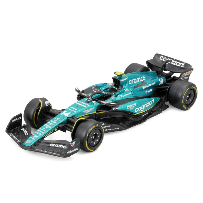 Колекційна автомодель "Aston Martin AMR23 (2023)" Bburago 18-38090, 1:43 масштаб Bburago