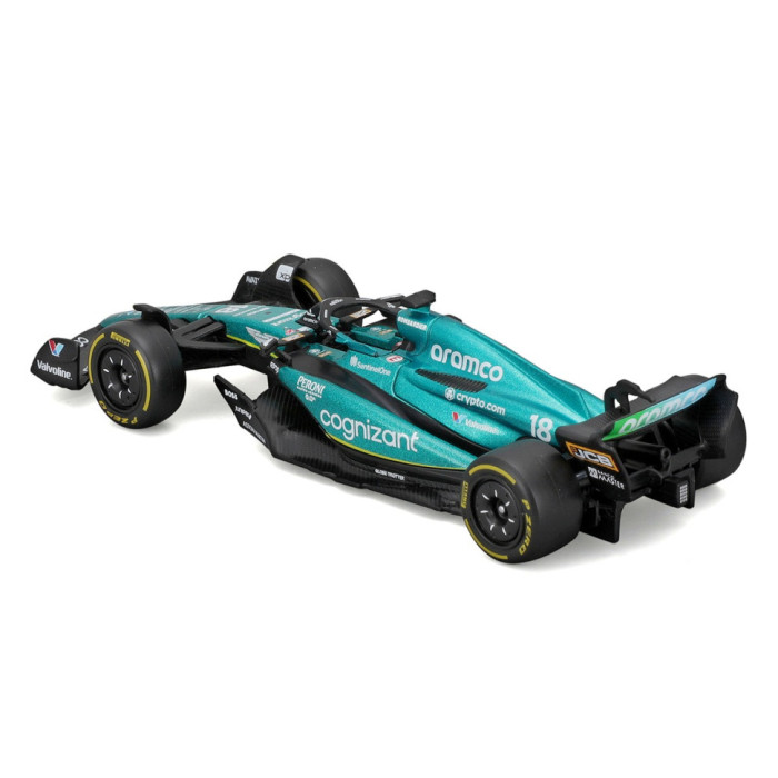 Колекційна автомодель "Aston Martin AMR23 (2023)" Bburago 18-38090, 1:43 масштаб Bburago