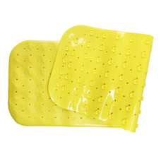 Килимок у ванну кімнату на присосках MGZ-0901(Yellow) 35х95 см Mega Zayka