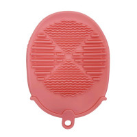 Силіконова мочалка-рукавичка для купання MGZ-0929(Pink) Mega Zayka