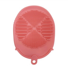 Силіконова мочалка-рукавичка для купання MGZ-0929(Pink) Mega Zayka