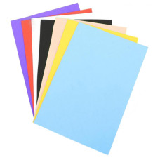 Кольоровий фоаміран 0,8-1,0 мм Diamond-hands 125088, 7 кольорів в асортименті Diamond-hands