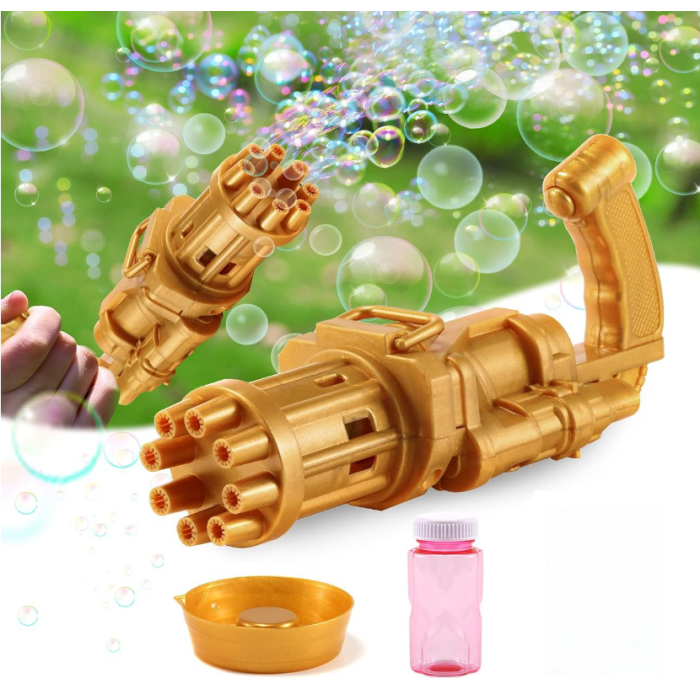 Генератор мильних бульбашок Bubble Gun Blaster "Кулемет" Bambi BB-04893 Bambi