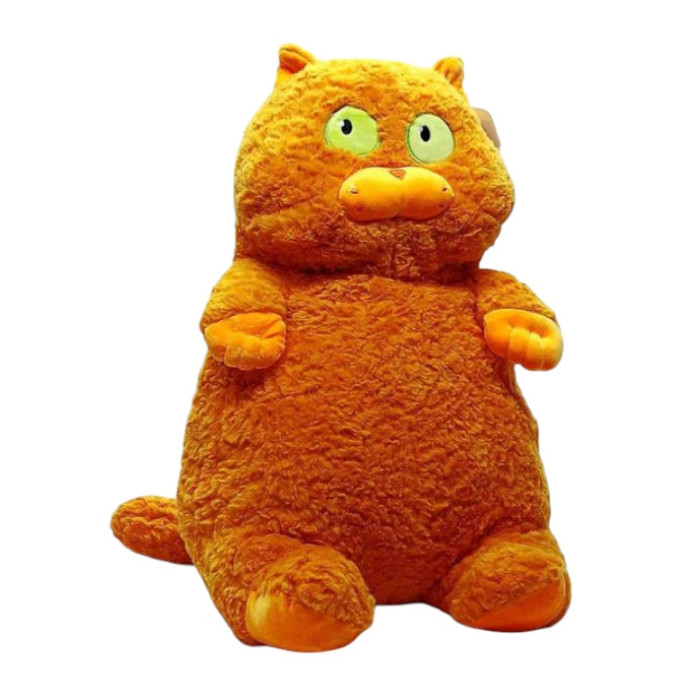 М'яка іграшка "Товстий кіт" K15215, 60 см Жовтий Bambi
