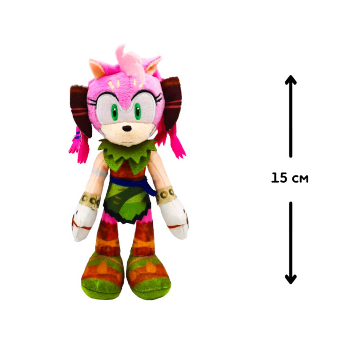 М'яка іграшка на кліпсі Емі SONIC PRIME SON7004F 15 см Sonic Prime