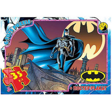 Дитячий пазл "Бетмен" BAT06 постер 35 елементів G-Toys