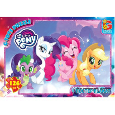 Дитячий пазл "My little Pony" MLP015 постер 117 елементів G-Toys