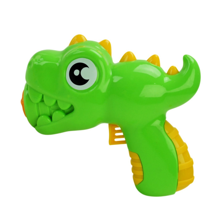 Дитячий пістолет запускалка Динозаврик HM-03(Green) 4 диска Bambi