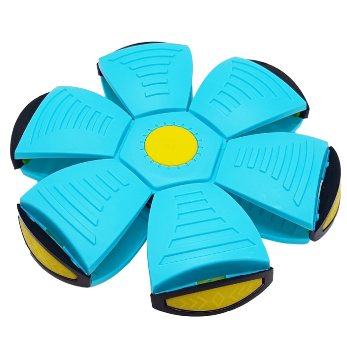 Летючий трансформерний м'яч 1002-3(Turquoise) світиться Bambi