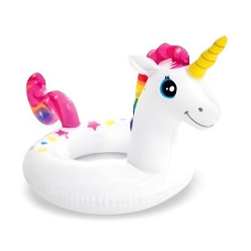 Дитячий надувний круг "Звірята" 59221(White) розмір 81х58 см Intex