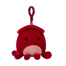 М'яка іграшка Кальмар Альтман Squishmallows SQCP00146 на кліпсі 9 см Squishmallows