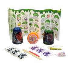 В'язка маса "3 в 1" Magnetic Slime, "Fluffy Slime", "Crazy Slime Fluoric" SLM-14-01U кольори в асортименті Danko Toys