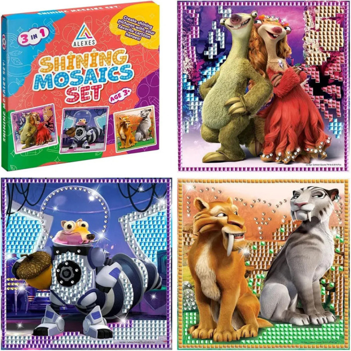 Дитяча мозаїка "Льодовиковий період" 3 в 1 KP-002 Alexes