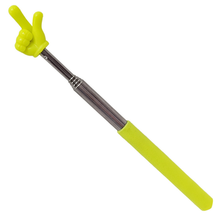 Телескопічна указка палець Пікмі PCM-205(Lime) довжина 68 см Bambi