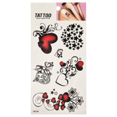 Тимчасове татуювання "Серця Tattoo" 1020-HM1296 Bambi