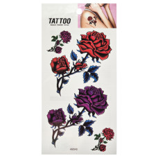 Тимчасове татуювання "Троянди Tattoo" 1020-HM340 Bambi