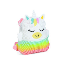 Дитяча сумочка-рюкзачок "Єдиноріг" 9882(White) розмір 20 см Bambi