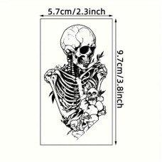 Набір дитячих тимчасових татуювань "Чорні міні №5" black-tattoo-mini-set-5-T Fresh Tattoo