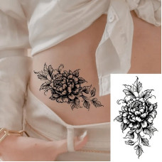 Набір дитячих тимчасових татуювань "Чорні міні №5" black-tattoo-mini-set-5-T Fresh Tattoo