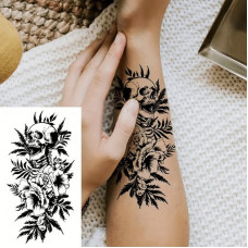 Набір дитячих тимчасових татуювань "Чорні міні №5" black-tattoo-mini-set-5-T Fresh Tattoo