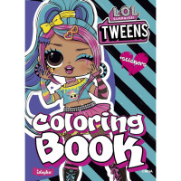 Дитяча книжка-розмальовка "Tweens Emma Emo" LCB8 зі стікерами Идейка